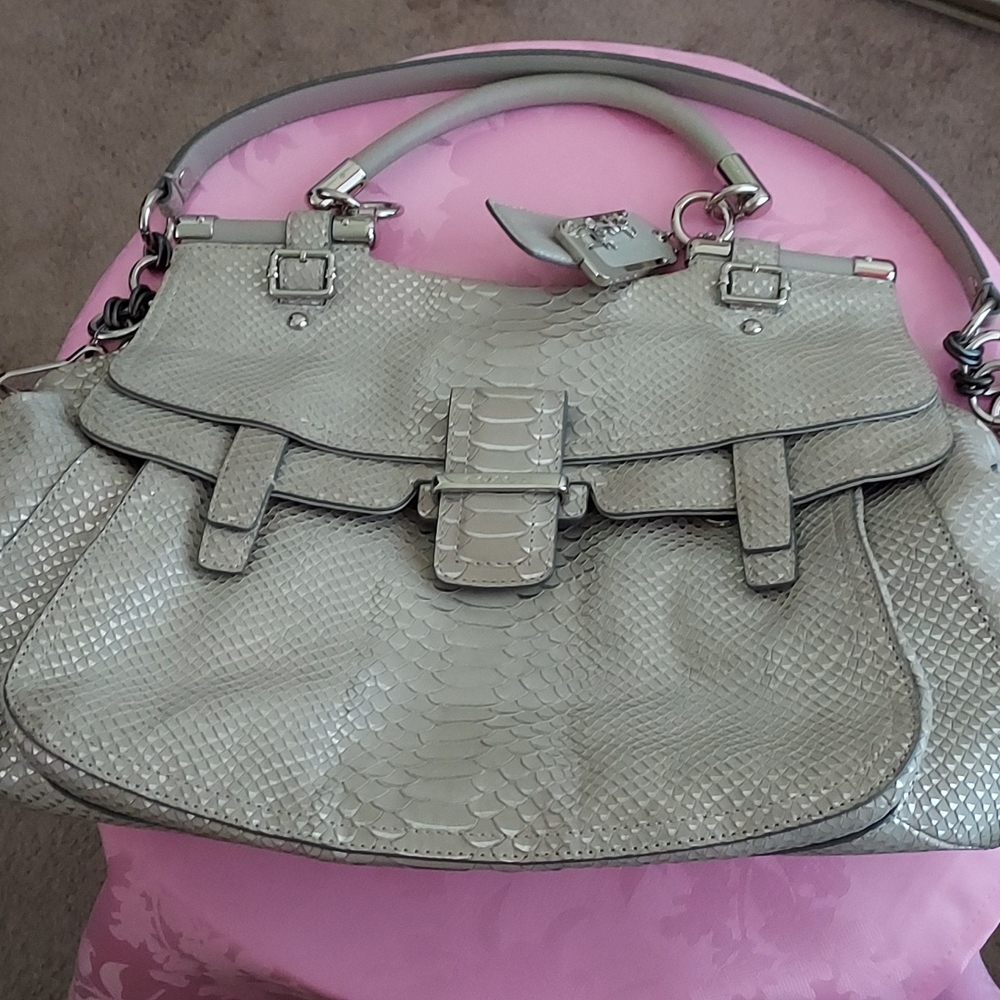 Coach briefcase style purse nearly new